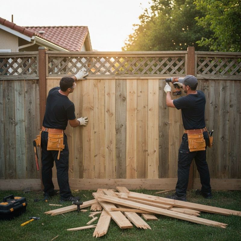 Local Wood Gate Repair pros at work